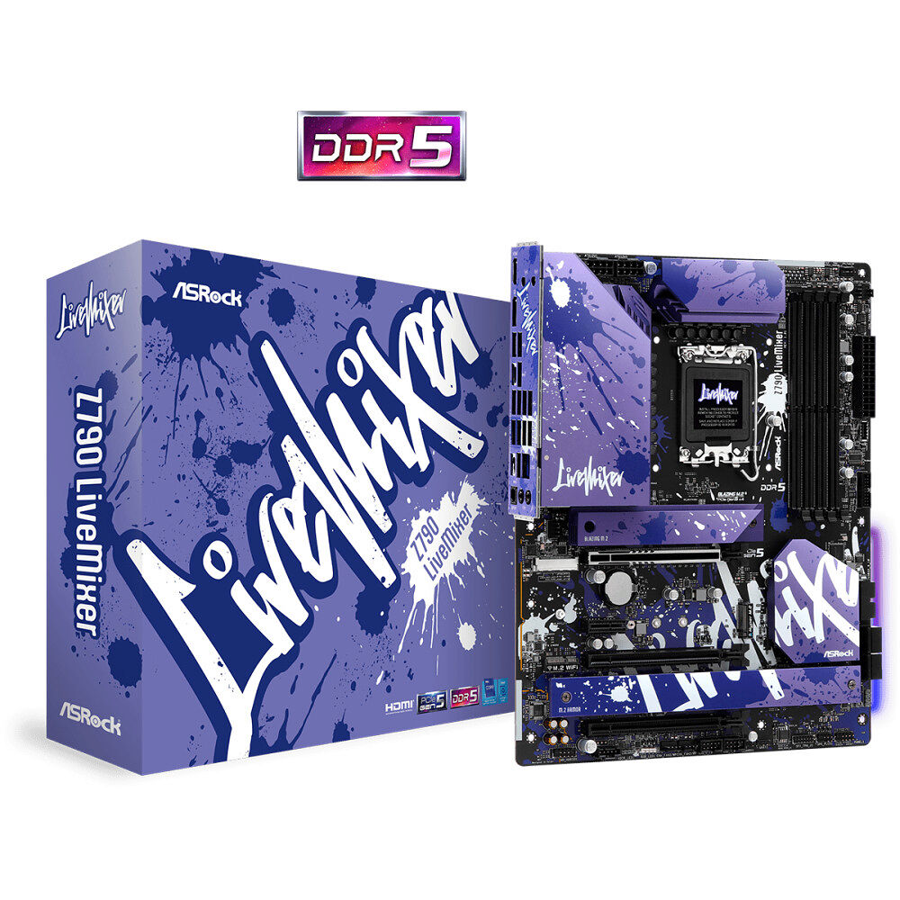 ASRock Asrock Z790 LiveMixer Intel Z790 LGA 1700 ATX