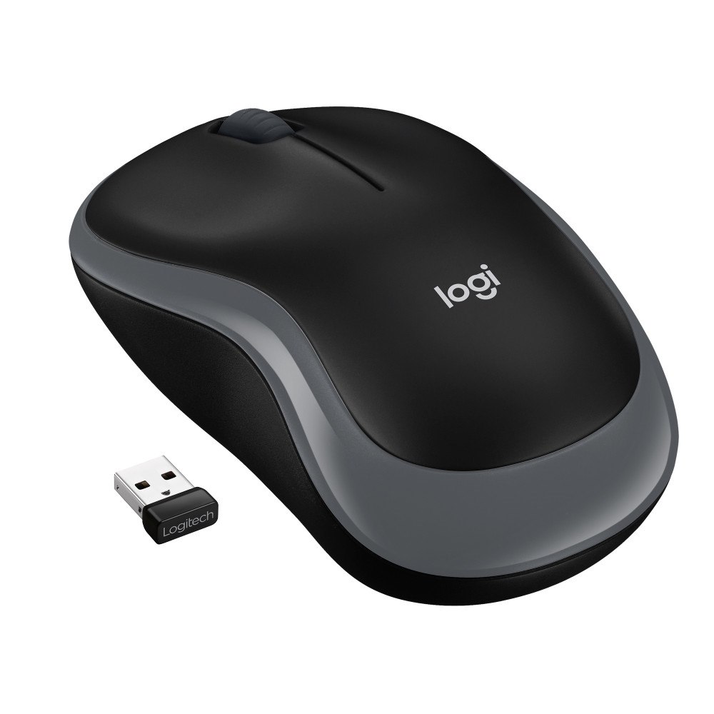 Logitech Logitech M185 datormöss Ambidextrous RF Trådlös Optisk 1000 DPI