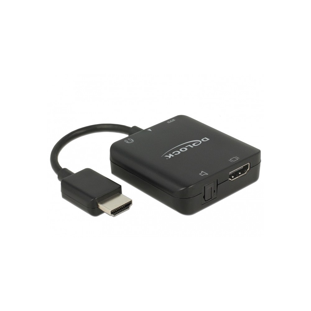 DeLOCK DeLOCK 63276 videokabeladapter HDMI Typ A (standard) Svart