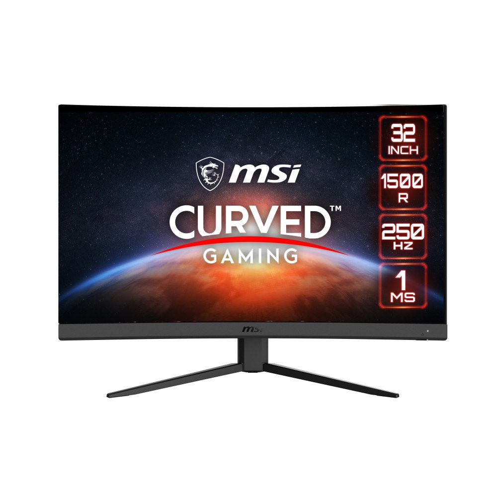 MSI MSI G32C4X platta pc-skärmar 80 cm (31.5") 1920 x 1080 pixlar Full HD Svart