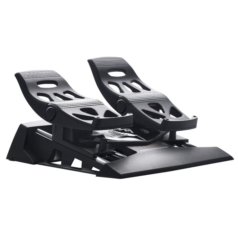 ThrustMaster Thrustmaster T.Flight Rudder Pedals Svart USB Pedaler PC, PlayStation 4