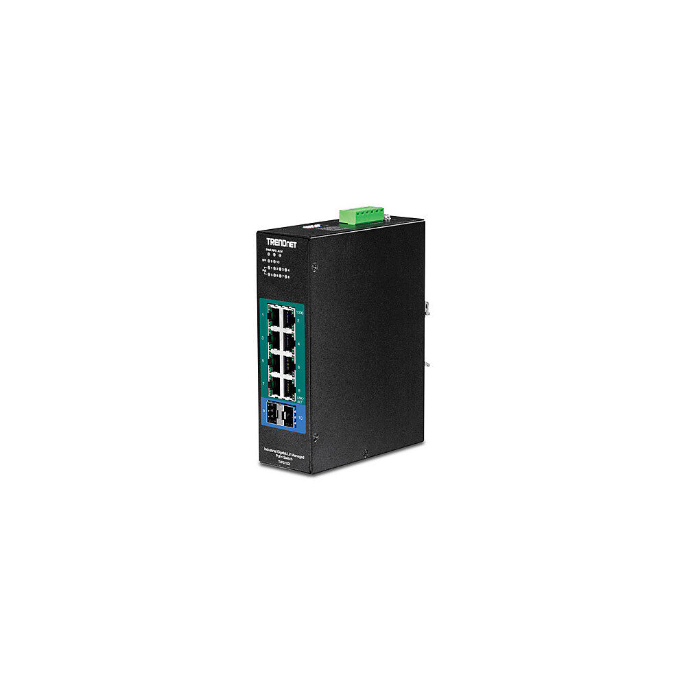 TRENDnet Trendnet TI-PG102I nätverksswitchar hanterad L2 Gigabit Ethernet (10/100/1000) Strömförsörjning via Ethernet (PoE) stöd...