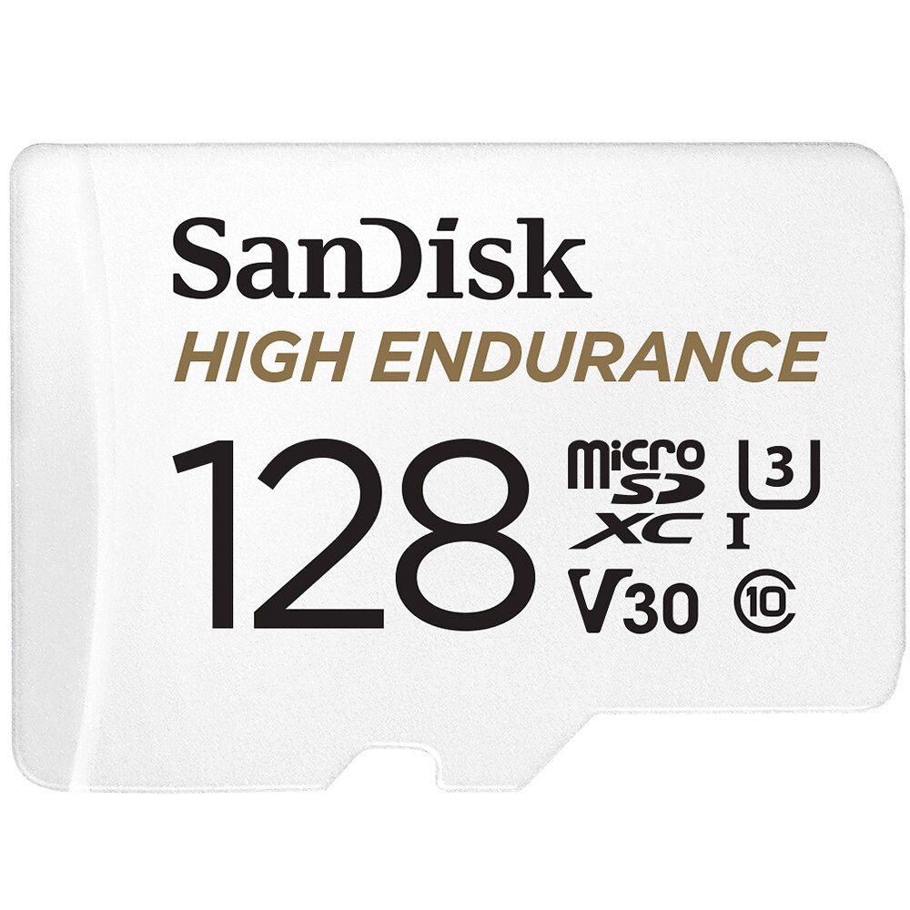 SANDISK SanDisk High Endurance - flash-minneskort - 128 GB - mikroSDXC UHS-I