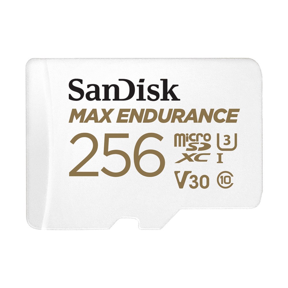 SANDISK SanDisk MAX ENDURANCE 256 GB MicroSDXC UHS-I Klass 10
