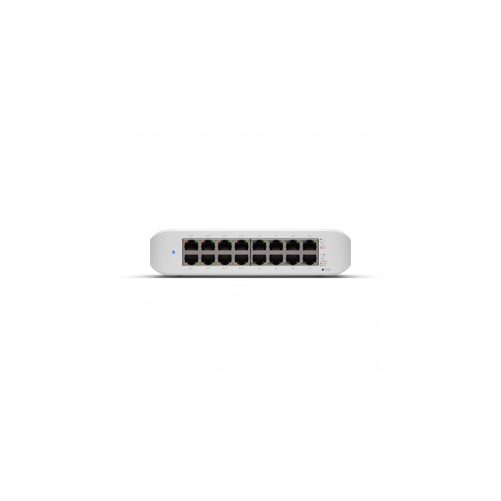 Ubiquiti Networks Ubiquiti UniFi Switch Lite 16 PoE L2 Gigabit Ethernet (10/100/1000) Strömförsörjning via Ethernet (PoE) stöd Vit