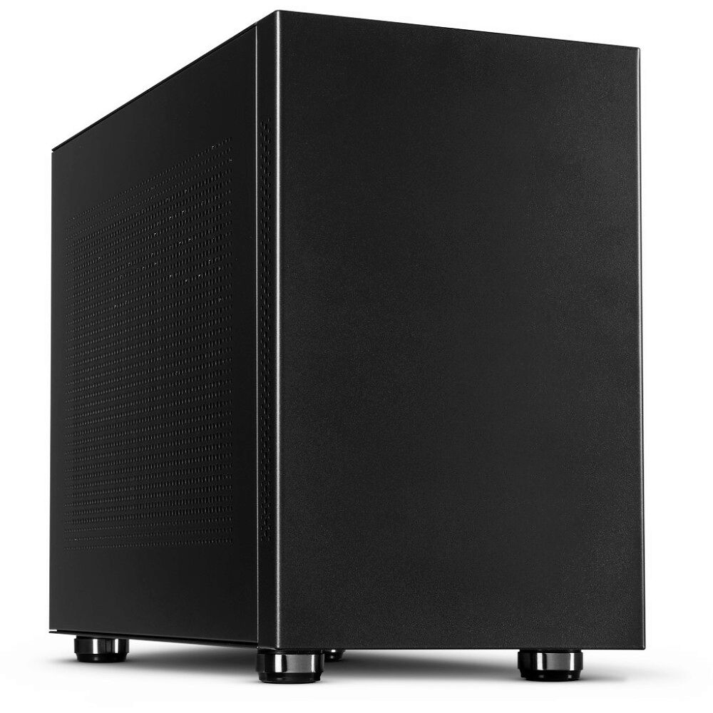 Inter-Tech Elektronik Handels Inter-Tech IM-1 POCKET Micro Tower Svart