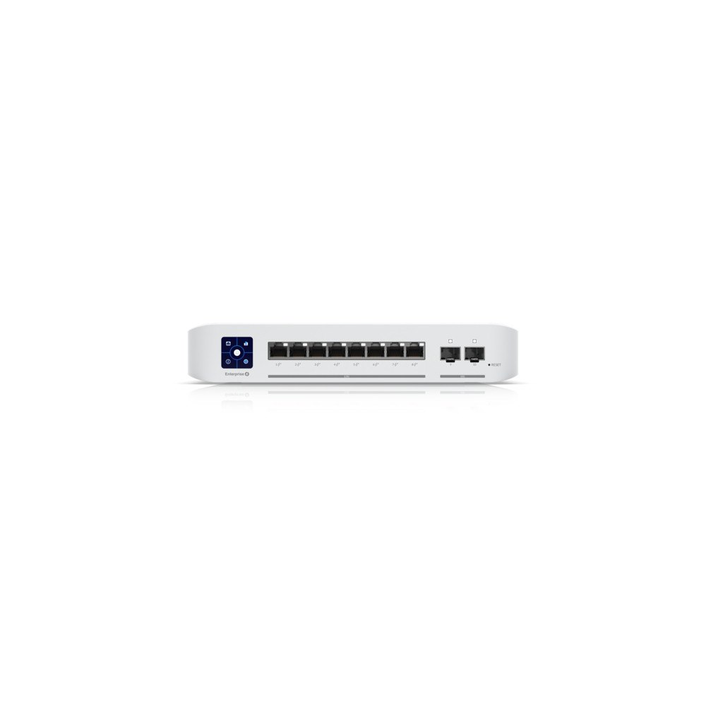 Ubiquiti Networks Ubiquiti UniFi Enterprise 8 PoE hanterad L3 2.5G Ethernet (100/1000/2500) Strömförsörjning via Ethernet (PoE) stöd Rostf...