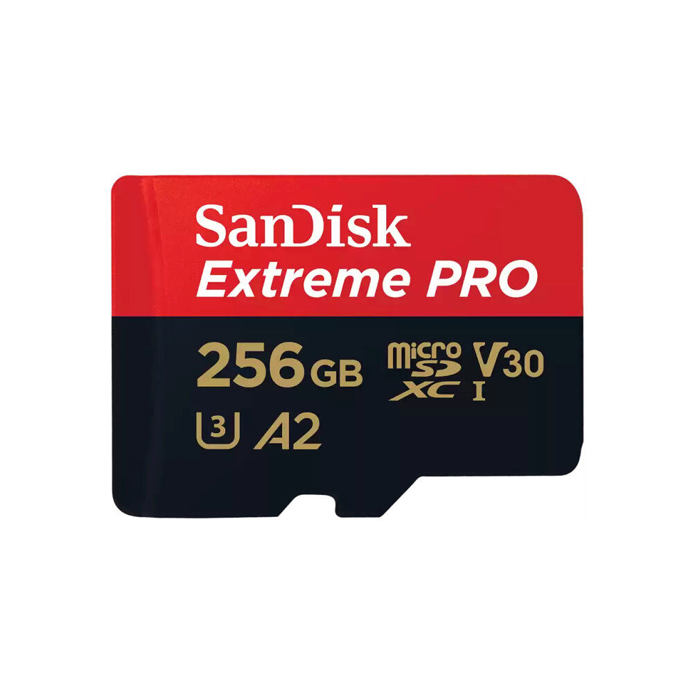 SANDISK SanDisk Extreme Pro - flash-minneskort - 256 GB - mikroSDXC UHS-I