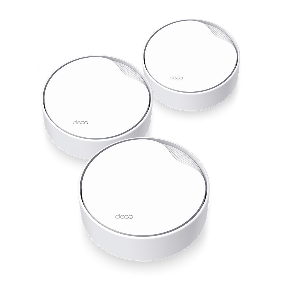 TP-LINK Technologies TP-Link DECO X50-PoE(3-PACK) Dual-band (2,4 GHz / 5 GHz) Wi-Fi 6 (802.11ax) Vit Intern