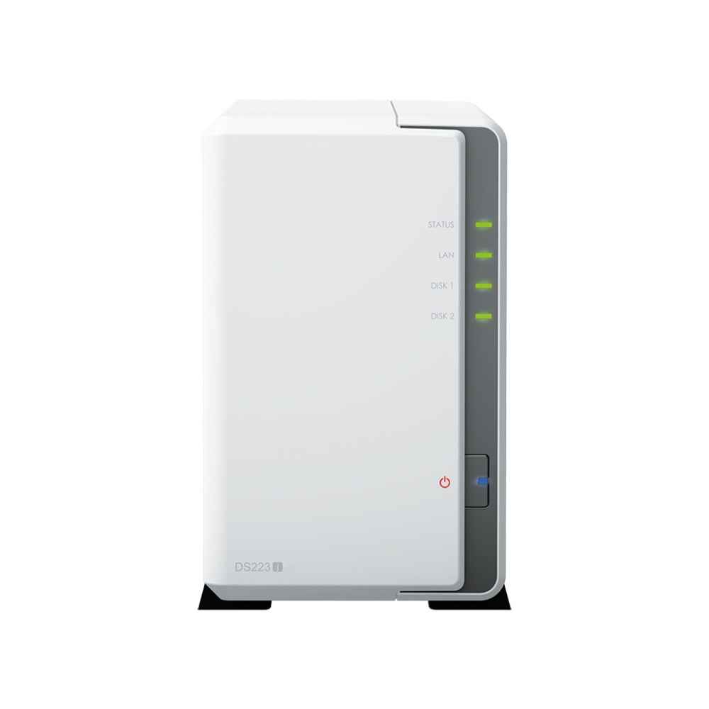 Synology Synology DiskStation DS223J NAS- & lagringsservrar Skrivbord Nätverksansluten (Ethernet) Vit RTD1619B