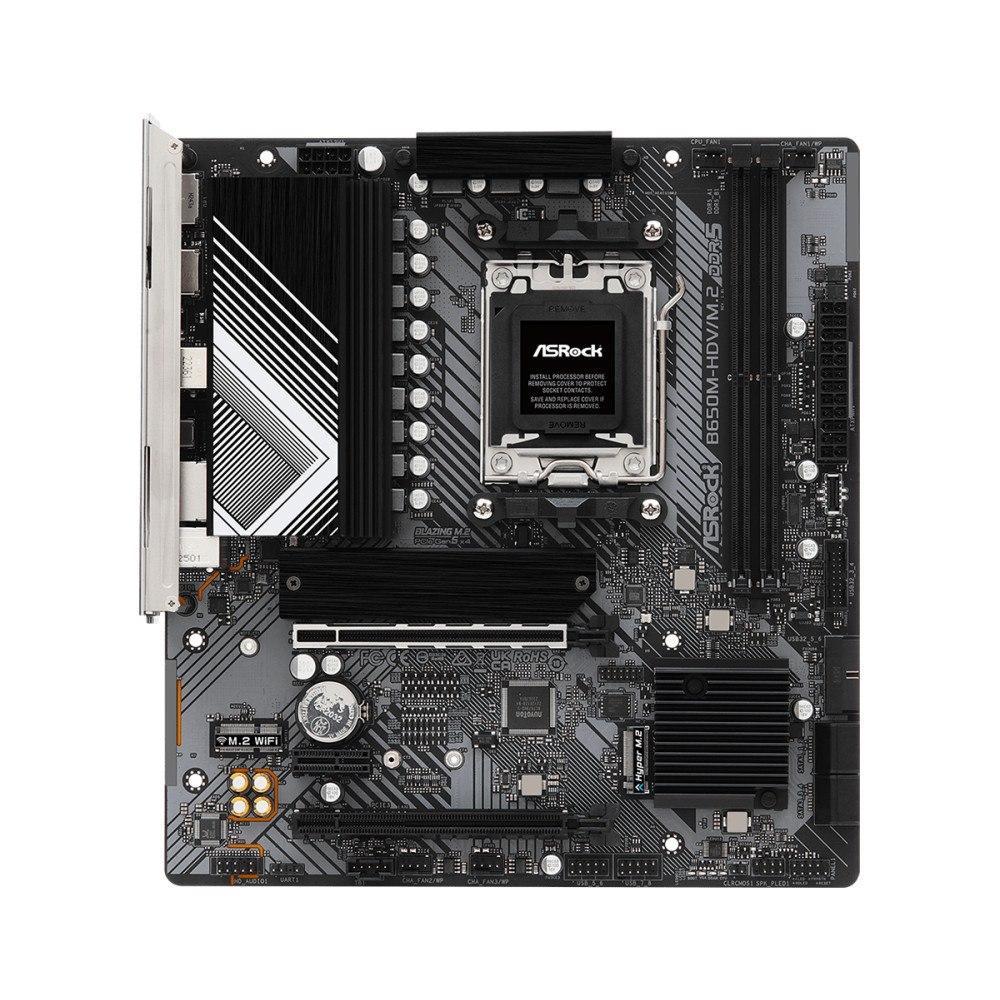 ASRock Asrock B650M-HDV/M.2 AMD B650 AM5-sockel micro ATX