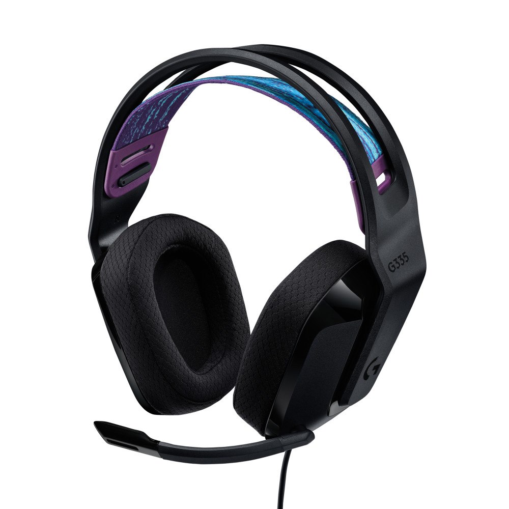 Logitech Logitech G G335 Headset Kabel Huvudband Spela Svart