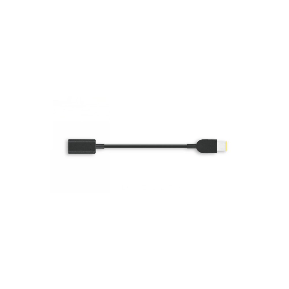 Lenovo Lenovo 4X90U45346 USB-kablar 0,018 m USB-C Slim-tip Svart