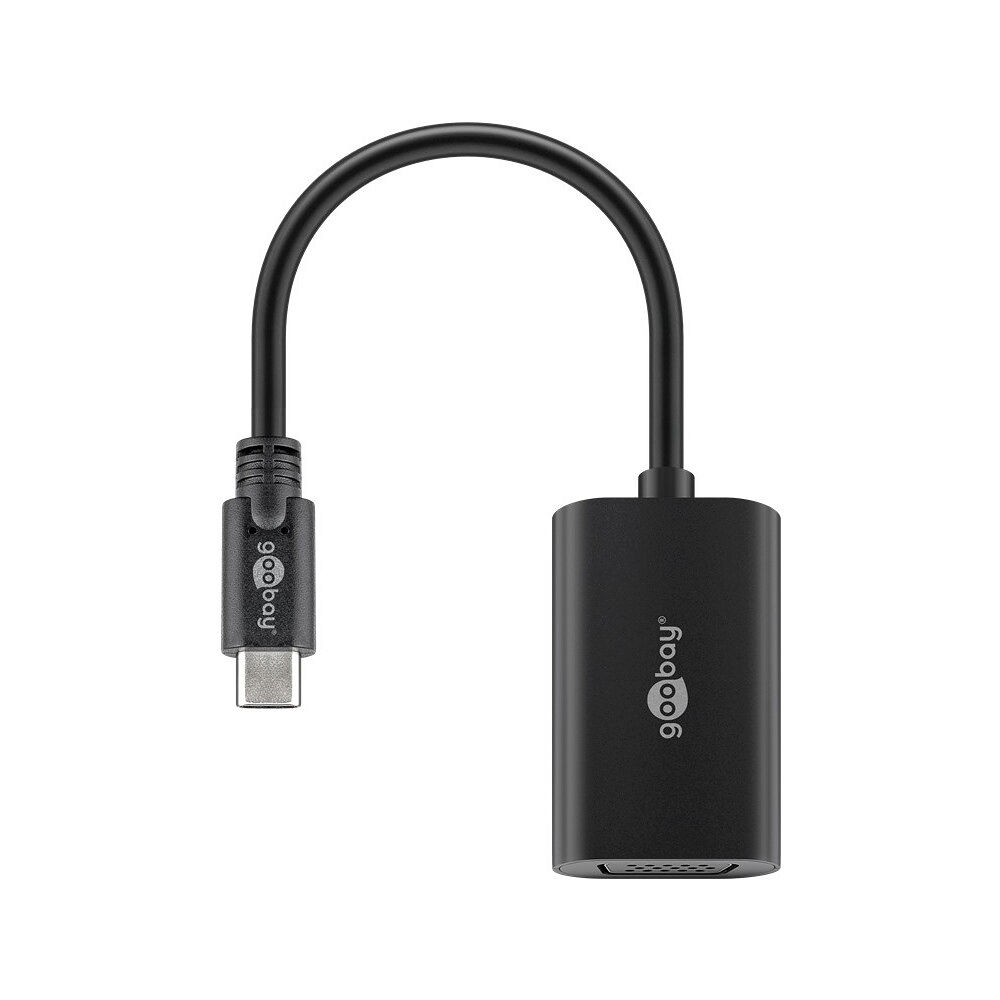 Goobay goobay - bildskärmsadapter - 24 pin USB-C till HD-15 (VGA) - 20 cm