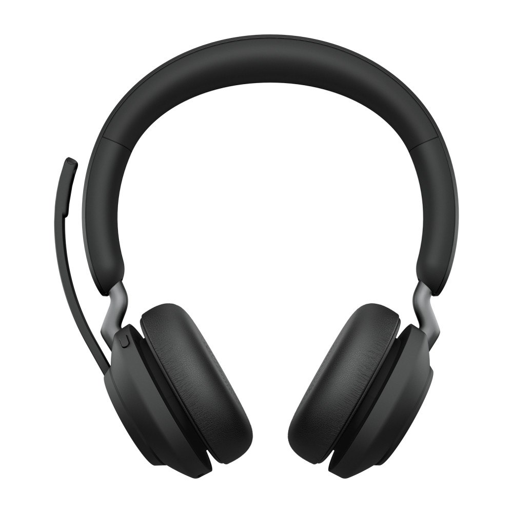 Jabra Jabra Evolve2 65, UC Stereo Headset Trådlös Huvudband Kontor/callcenter USB Type-C Bluetooth Svart