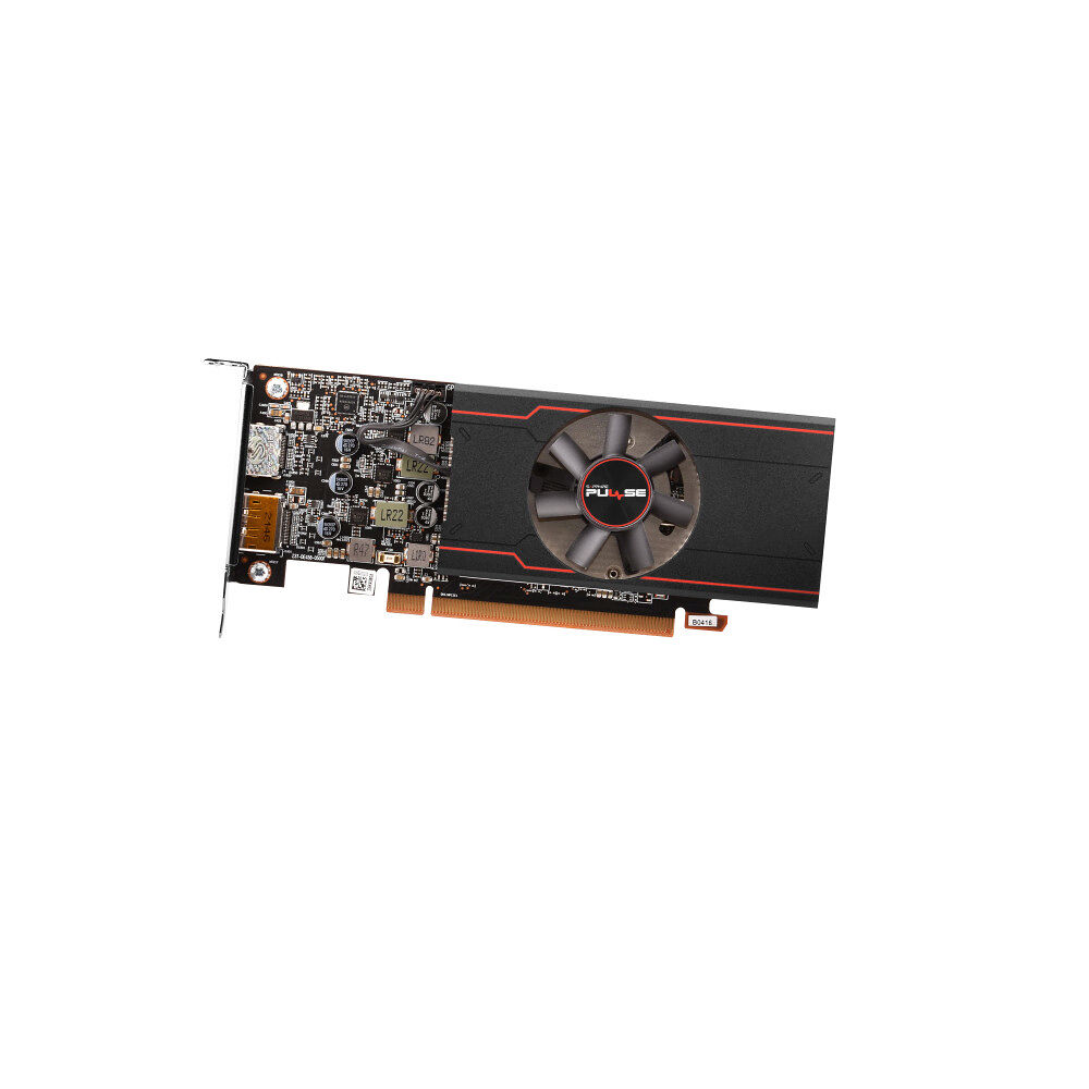 Sapphire Technology Sapphire Pulse Radeon RX 6400 - grafikkort - Radeon RX 6400 - 4 GB