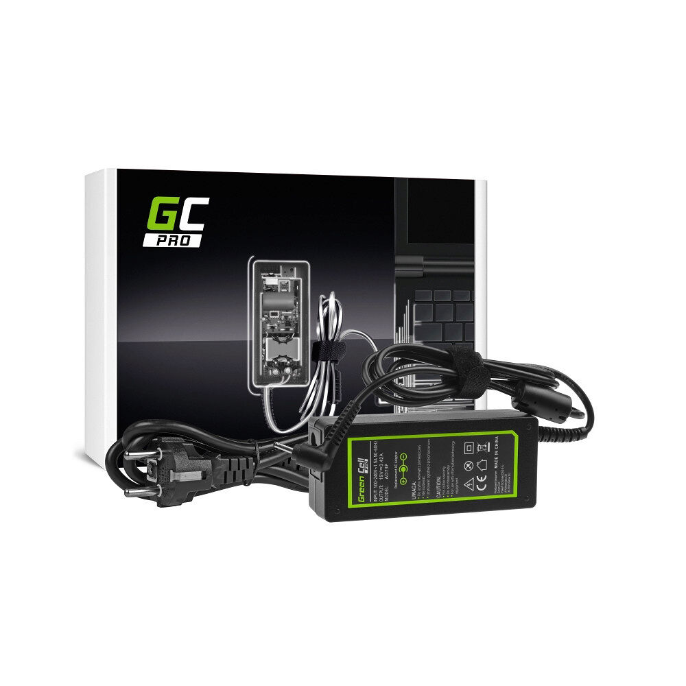 Green Cell Green Cell AD73P eladaptrar inomhus 65 W Svart
