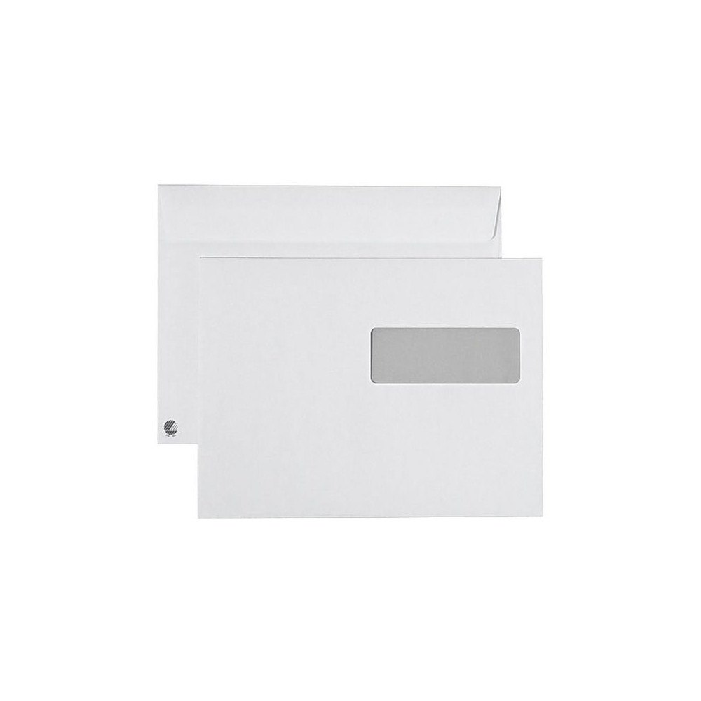 SOBER Kuvert SOBER C5 H2 90g PS vit 500/fp