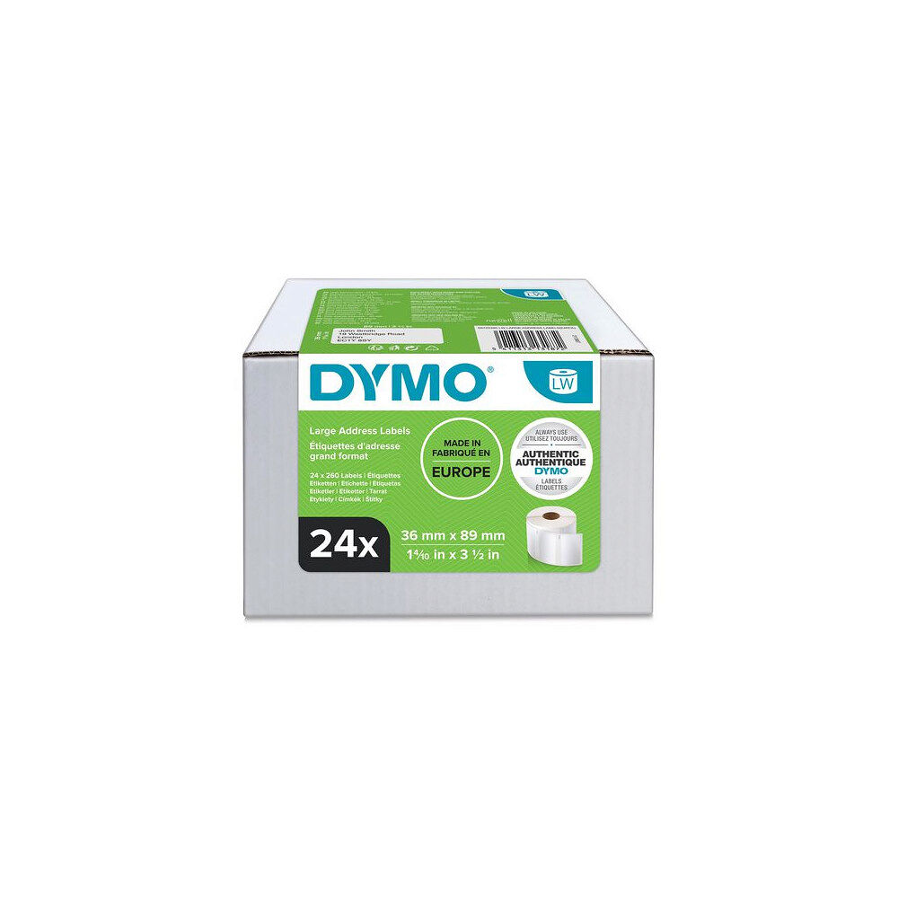 DYMO Etikett DYMO S0722390 89x36mm 6240/fp