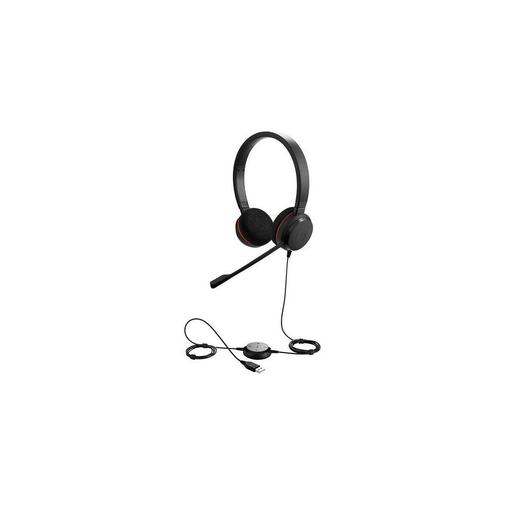 Jabra Headset JABRA Evolve 20 MS On-Ear USB-A