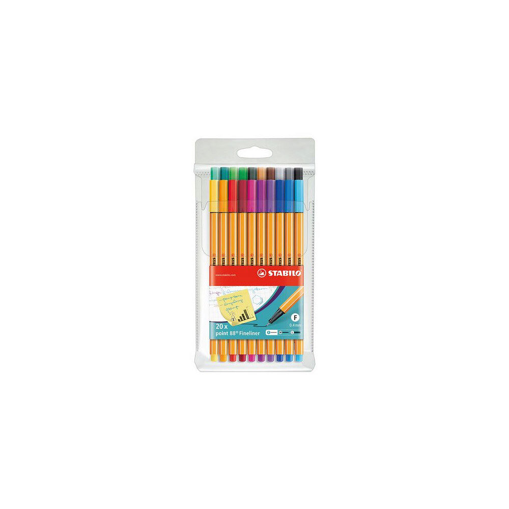 STABILO Fineliner STABILO Point 88 20/fp