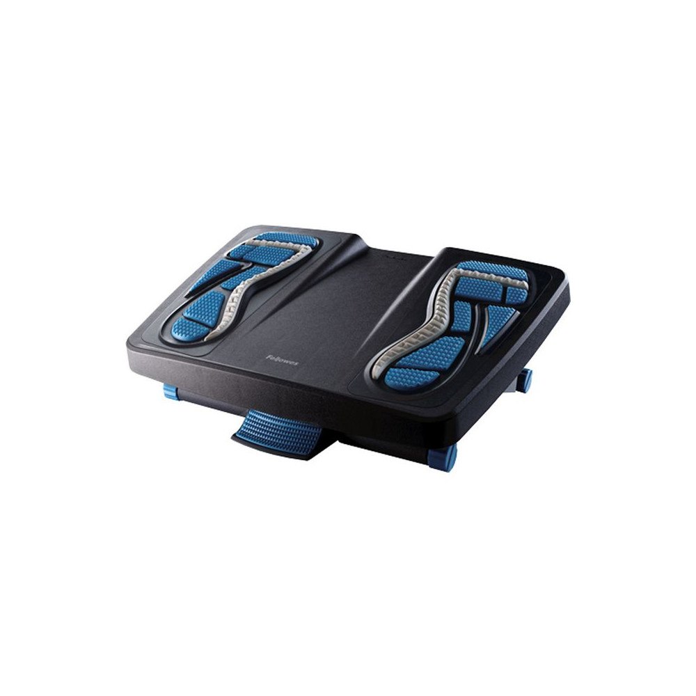 FELLOWES Fotstöd FELLOWES massage svart/blå