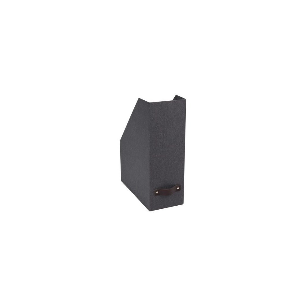 Bigso Box Tidskriftssamlare kartong A4 Svart