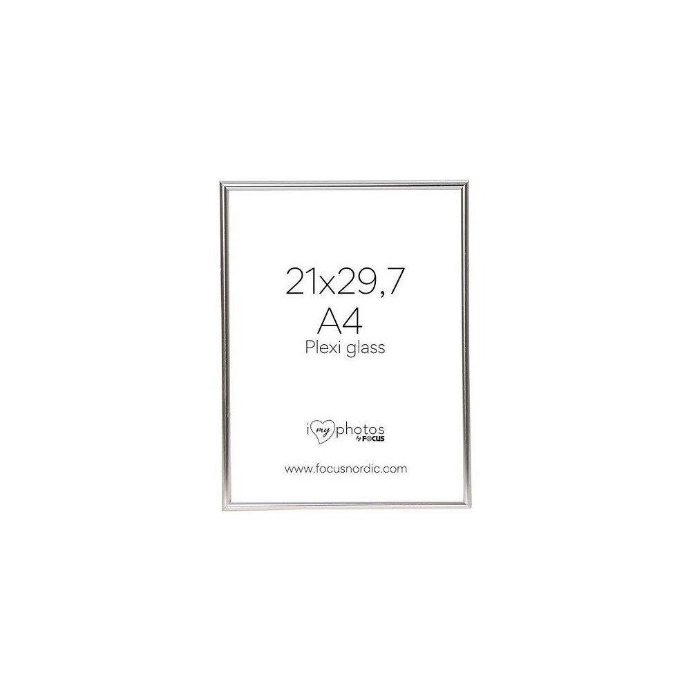 [NORDIC Brands] Ram A4 aluminium/plexiglas vit