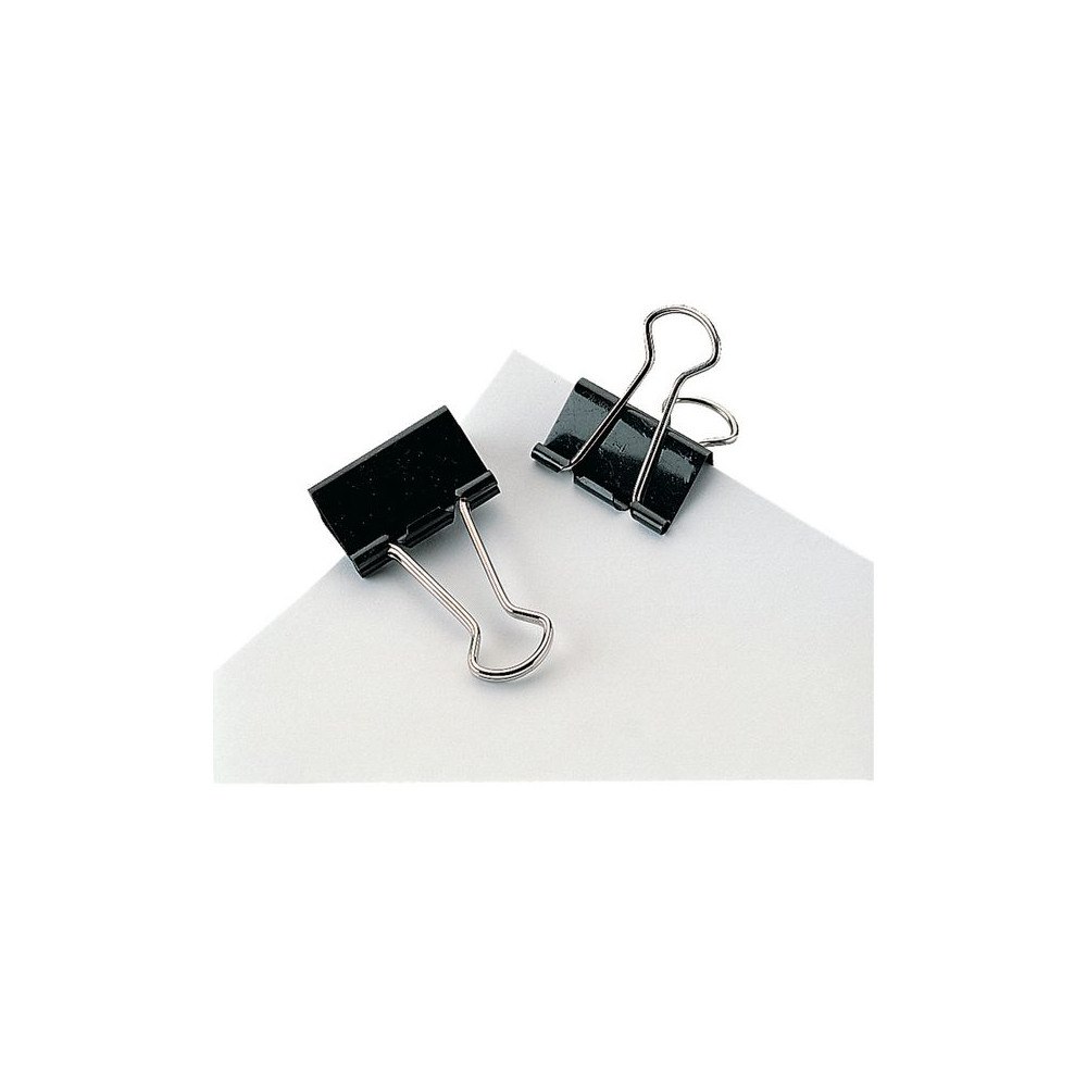 Lyreco Pappersklämma LYRECO foldback 19mm 12/fp