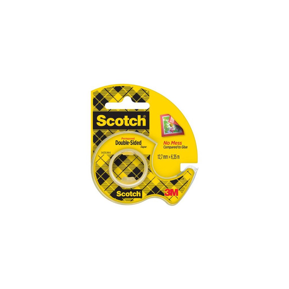Scotch Dubbelhäftande tejp SCOTCH 136D 6mx12mm