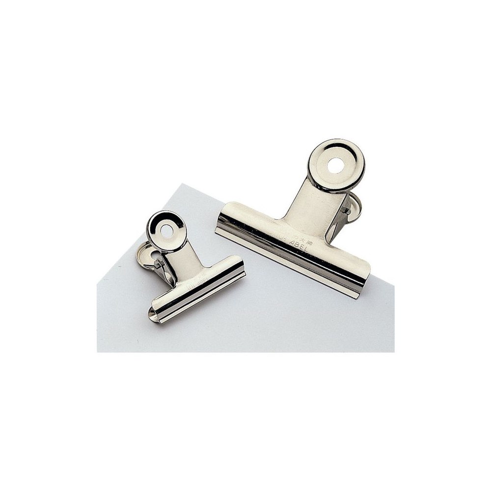 [NORDIC Brands] Pappersklämma BULL DOG metall 50mm 12/fp