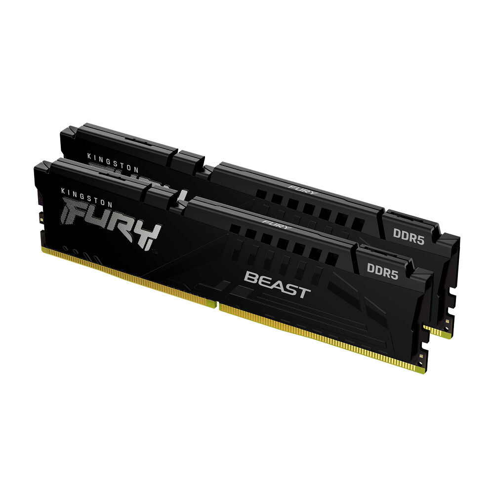 Kingston Technology Kingston FURY Beast - DDR5 - sats - 16 GB: 2 x 8 GB - DIMM 288-pin - 3000 MHz / PC5-48000 - ej buffrad