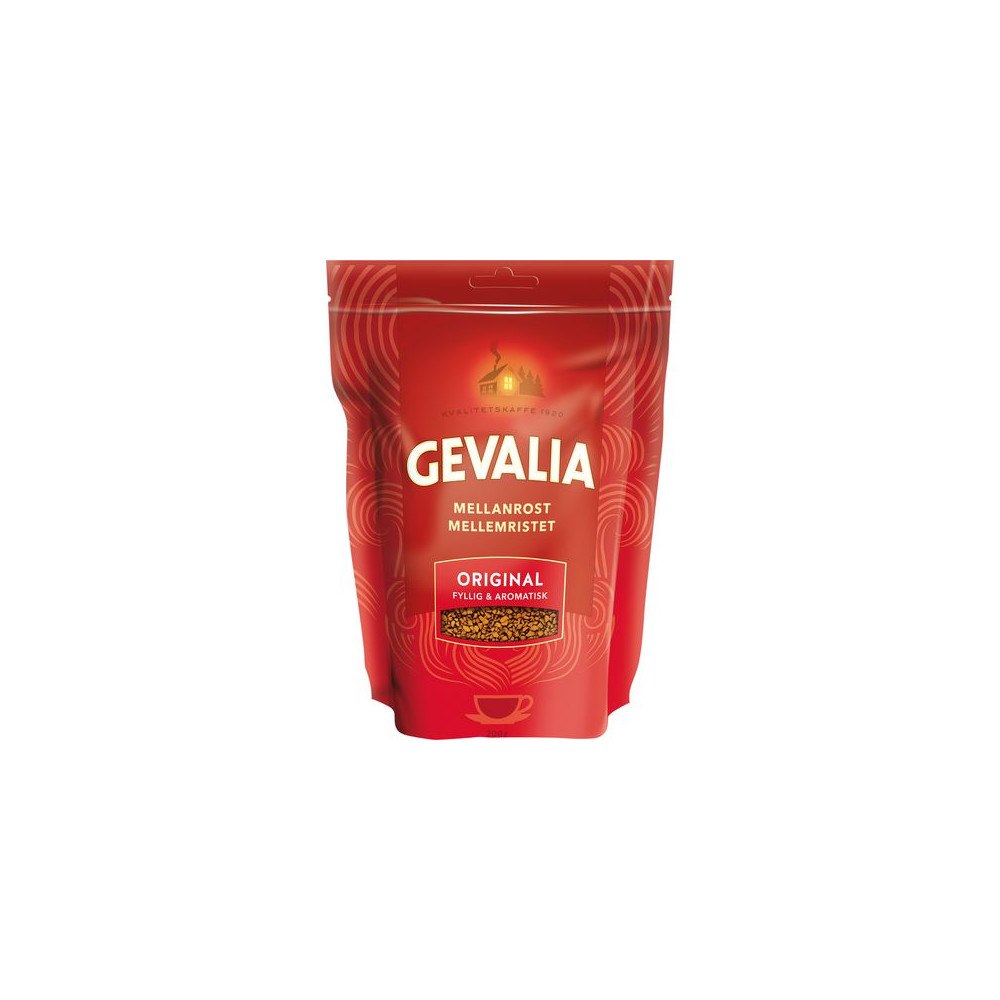 GEVALIA Kaffe GEVALIA Snabbkaffe refill 200g