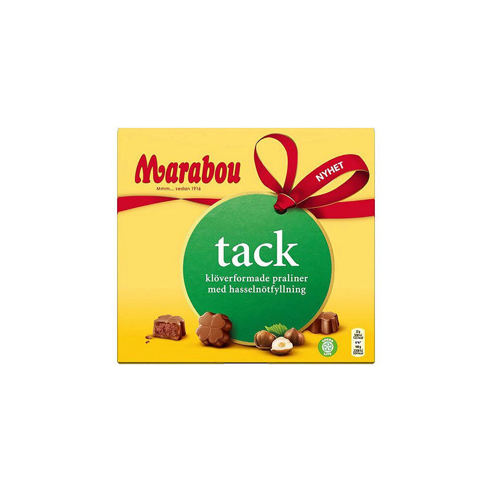 Marabou Choklad MARABOU Tack Hazelnut 110g