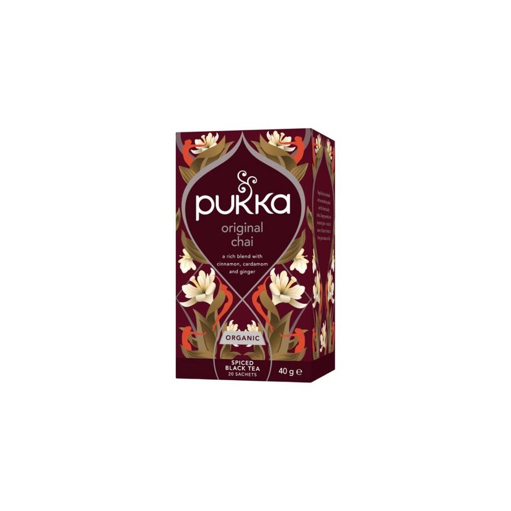 Pukka Te PUKKA Svart Original Chai 20/fp