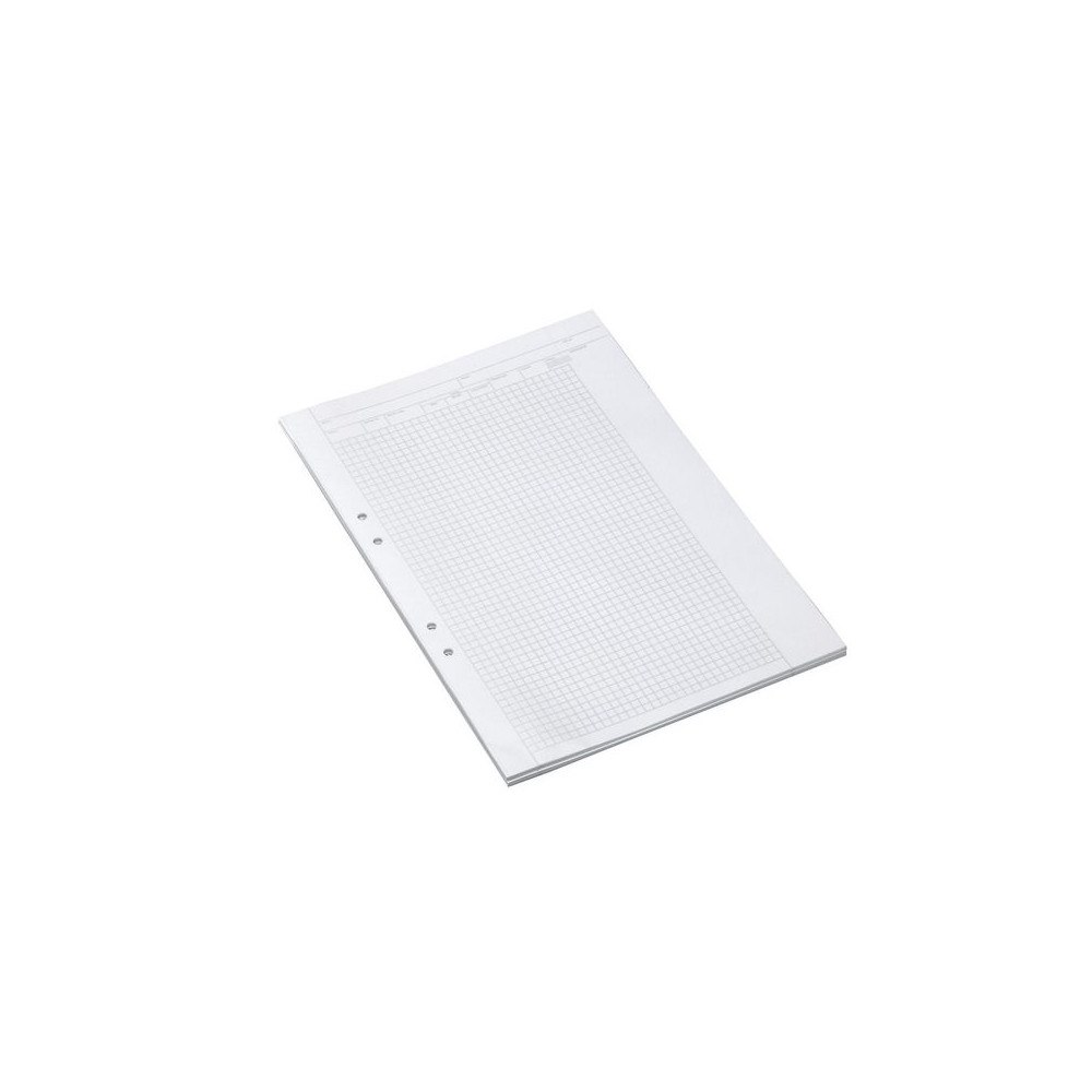 BANTEX Provskrivningsblad A3 rutat 5x5mm 250/fp