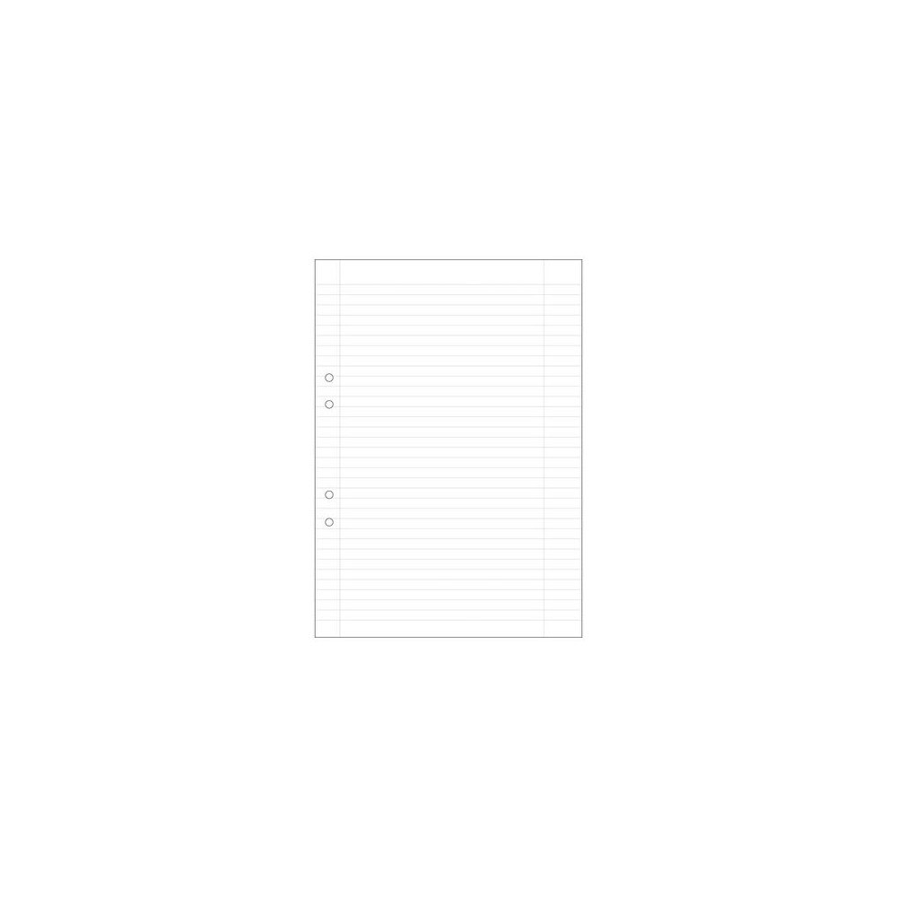 No Brand Lösblad A4 linjerat 8, 5mm hålat 500/fp