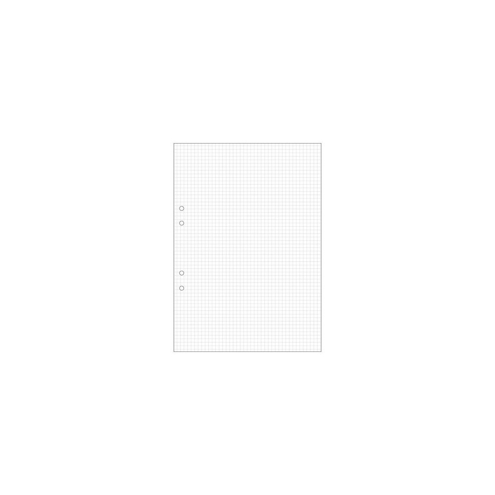 No Brand Lösblad A4 rutat 5x5mm hålat 500/fp