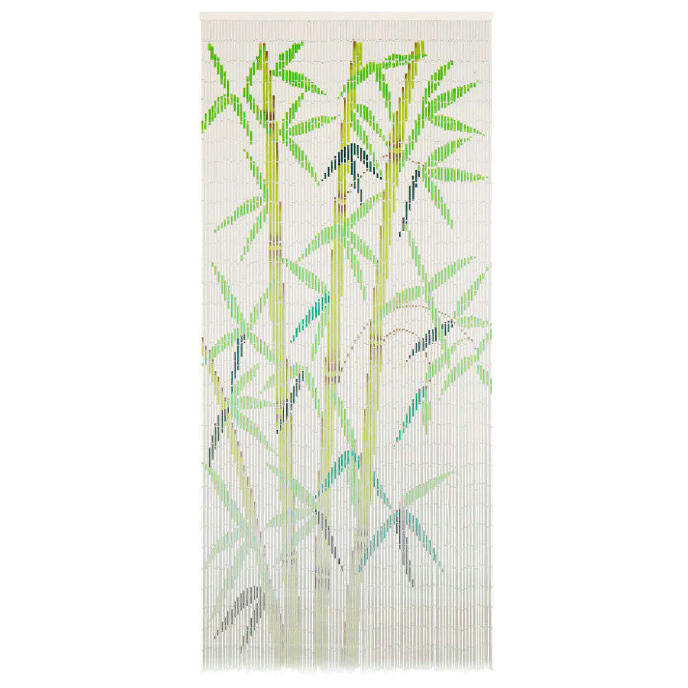 vidaXL Dörrdraperi i bambu 90x200 cm