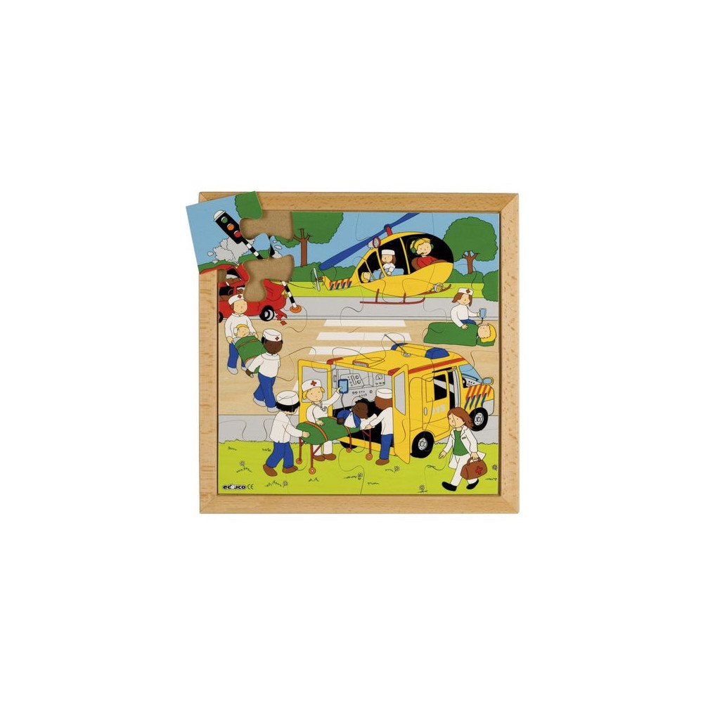 No Brand Rampussel olycka 34x34cm