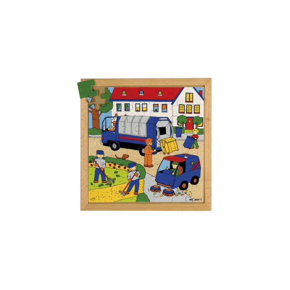 No Brand Rampussel renhållning 34x34cm