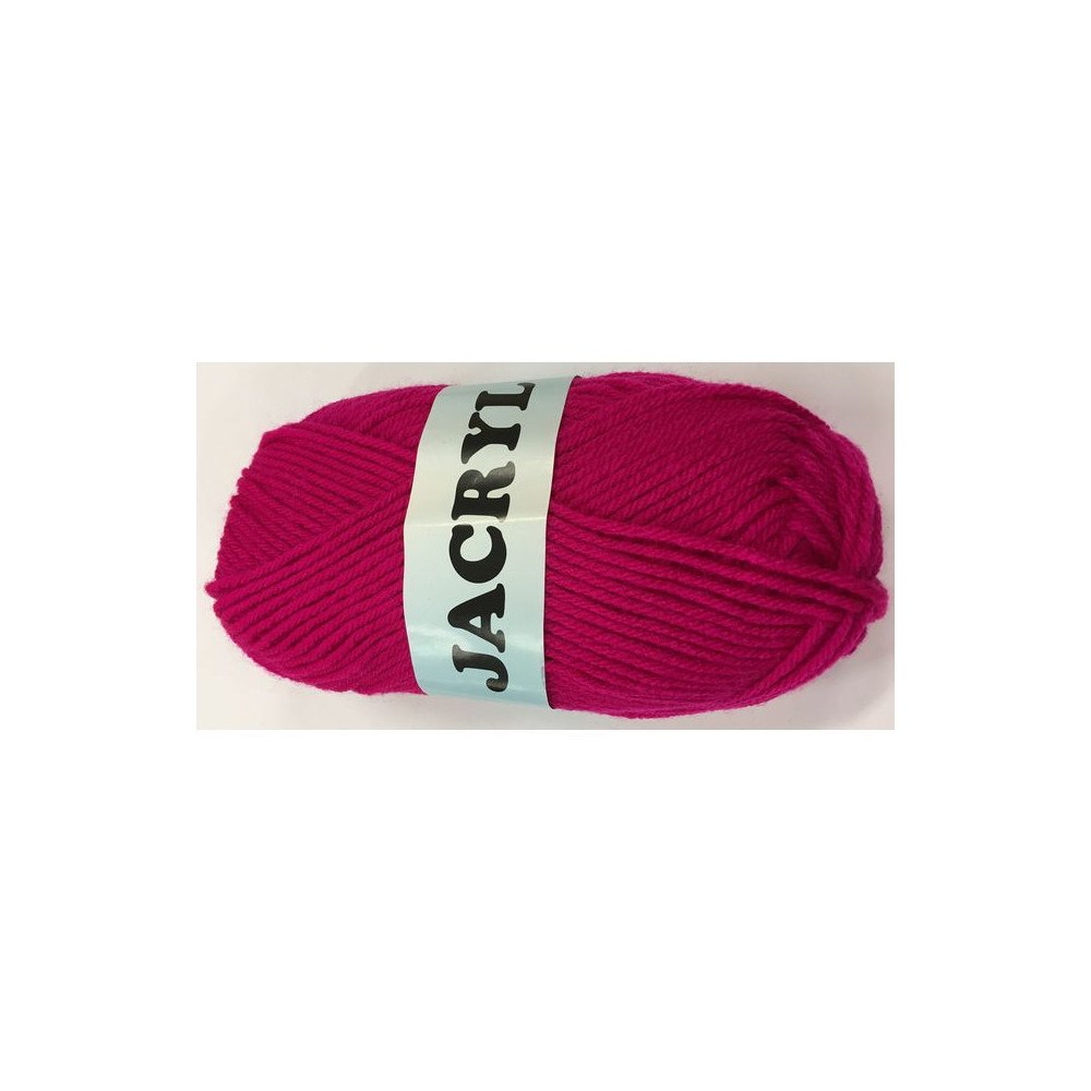 No Brand Akrylgarn 50g cerise