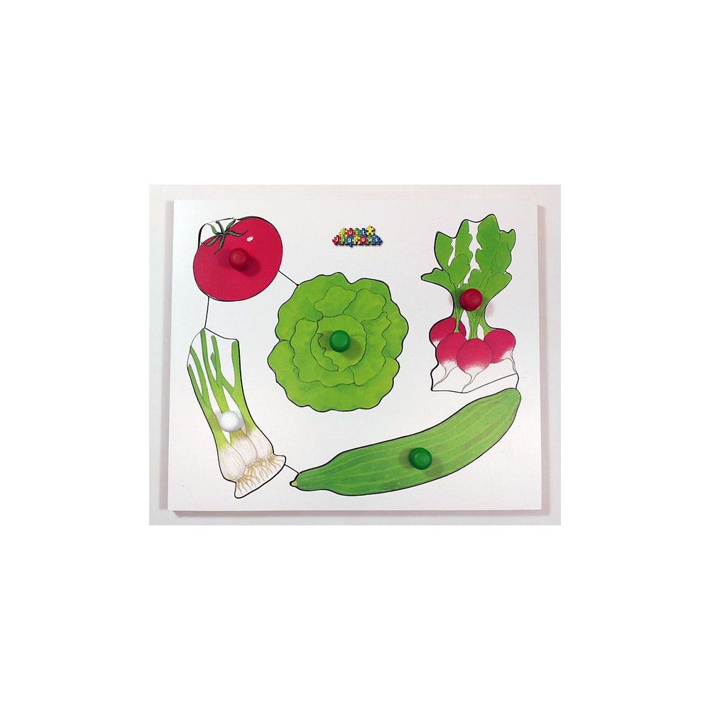 No Brand Knopppussel Frukt o Grönt