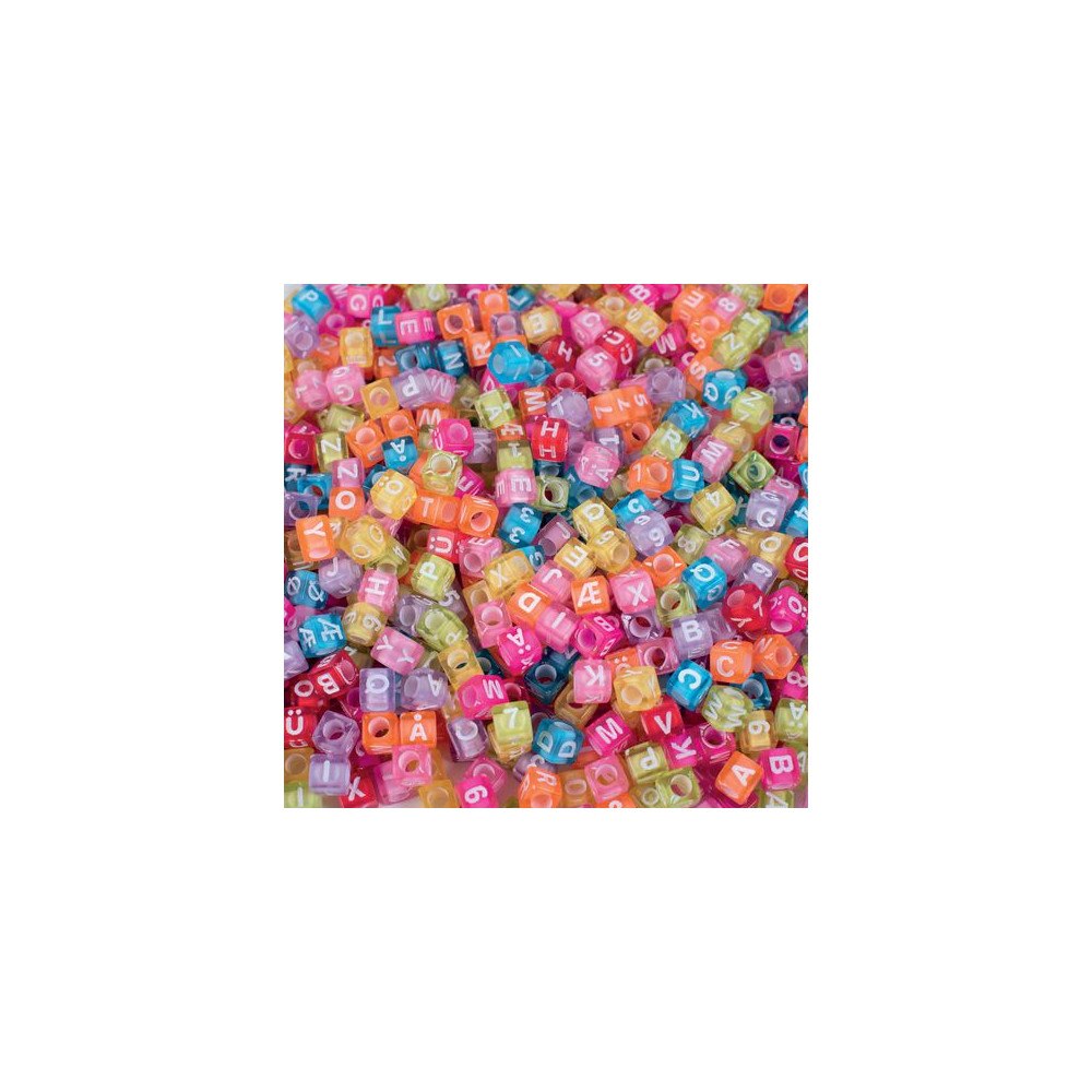 Playbox Bokstavspärlor och siffror A-Ö 1000/fp