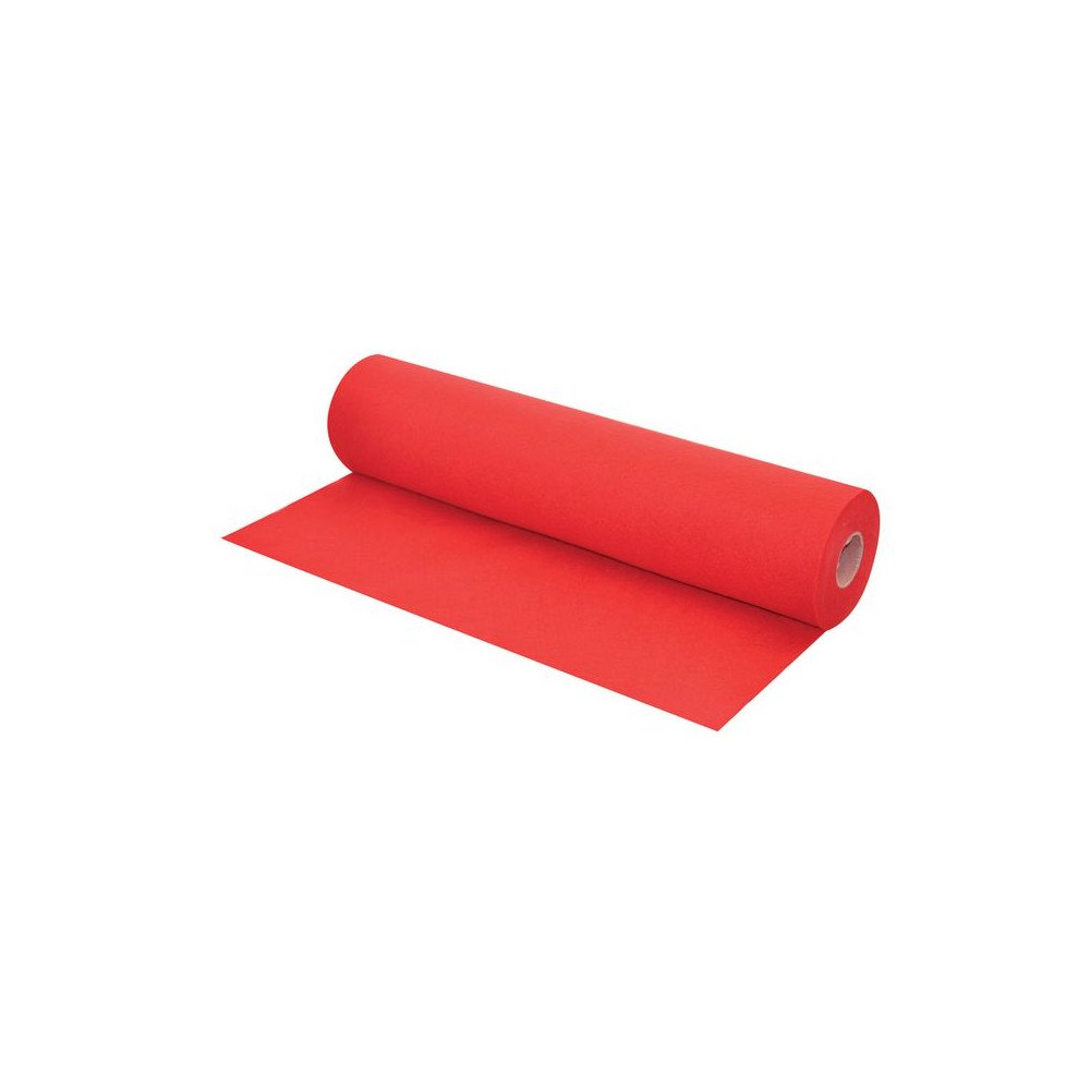 No Brand Dekorationsfilt 45cmx5m röd