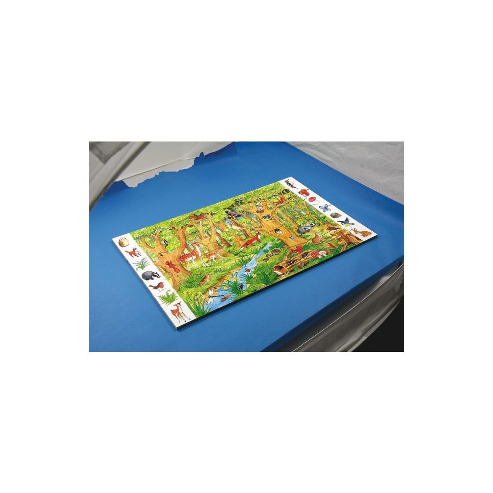 No Brand Pussel skogen 49x30cm