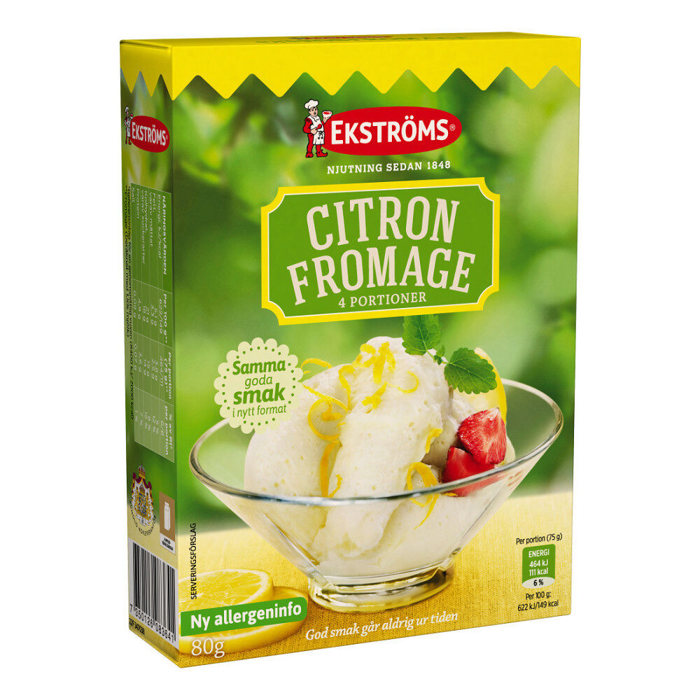 Ekströms Citronfromage 80 g