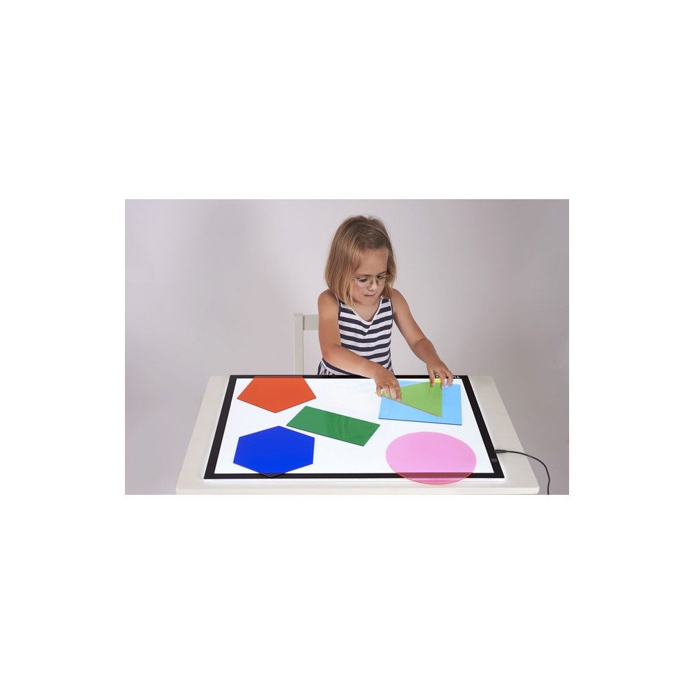 No Brand Geometriska figurer för ljusbord 6/fp