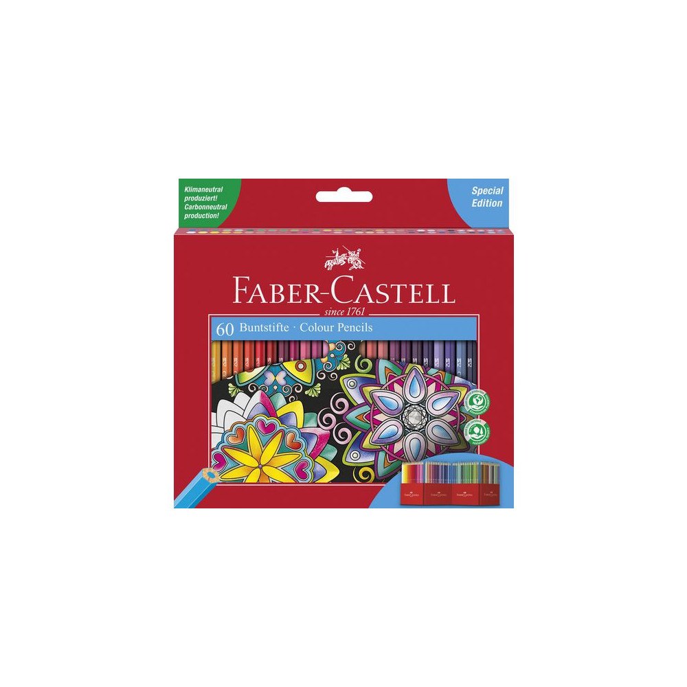 FABER-CASTELL Färgpenna Classic 60 färger 60/fp