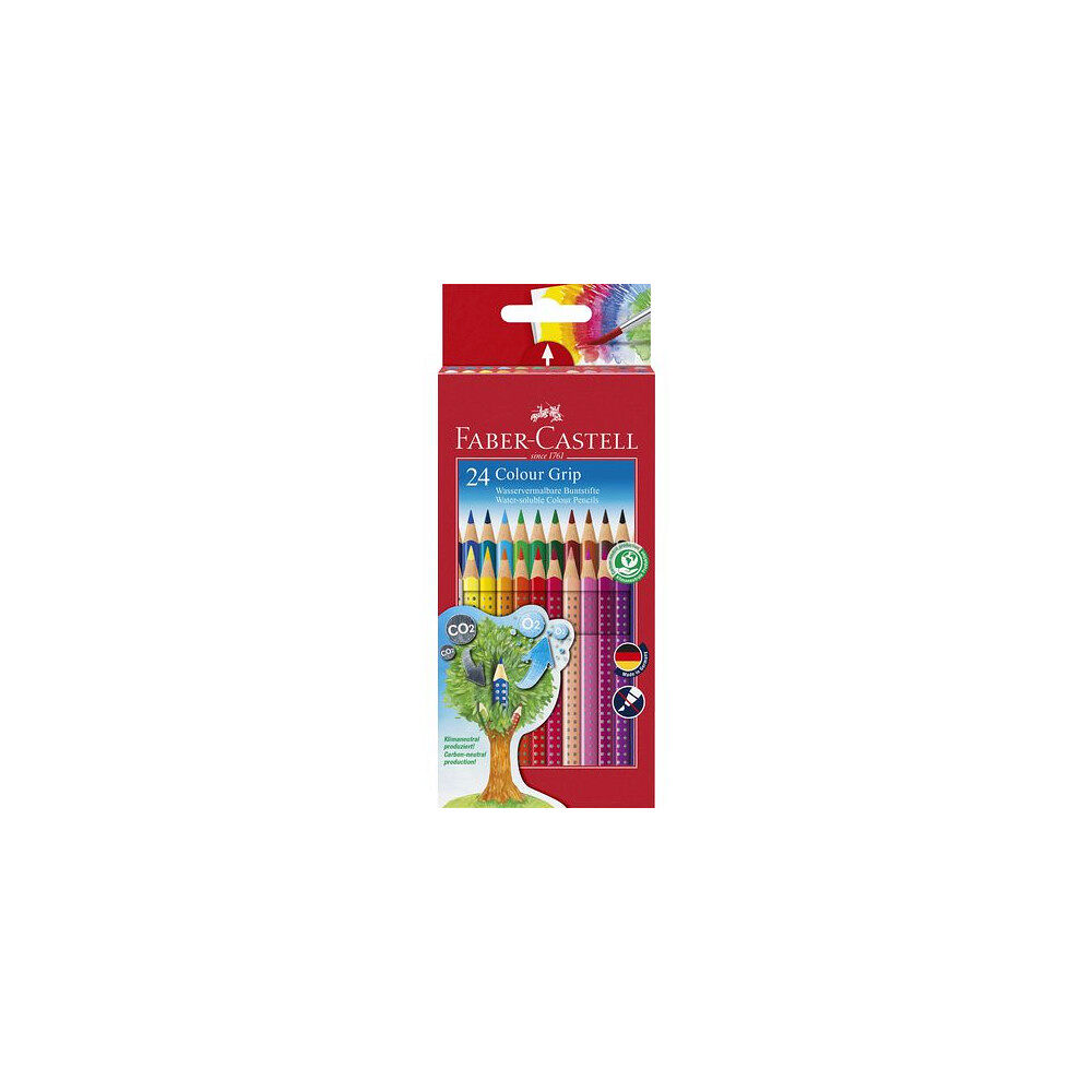 FABER-CASTELL Färgpenna Grip 2001 Akvarell 24/fp